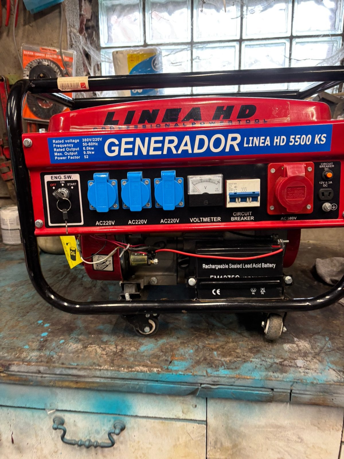 Generator, Ophalen, Gebruikt