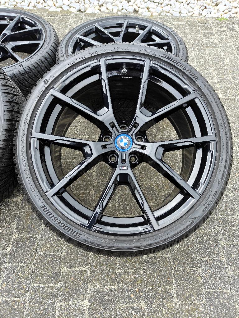 Originele 20 inch BMW 728M velgen - zwart - winterset, Auto-onderdelen, Banden en Velgen, Ophalen, 275 mm, Banden en Velgen, Nieuw