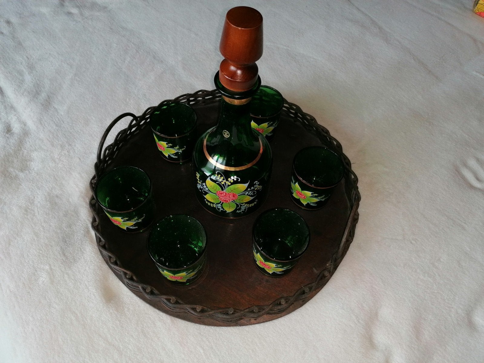 service à boisson, Enlèvement
