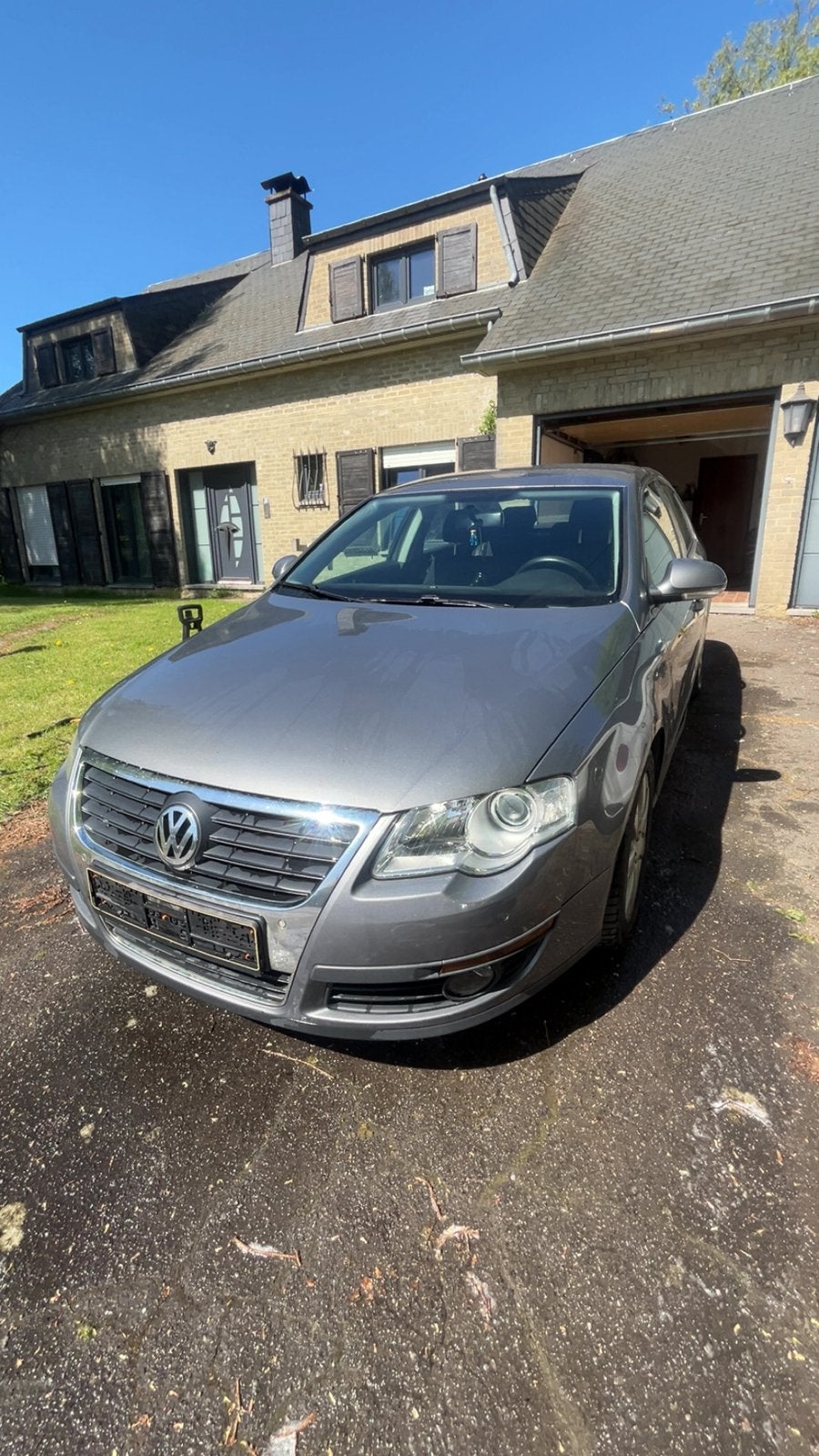 Passat B6 Sedan 2.0 TDI, Auto's, 4 deurs, Achterwielaandrijving, Zwart, Emergency brake assist