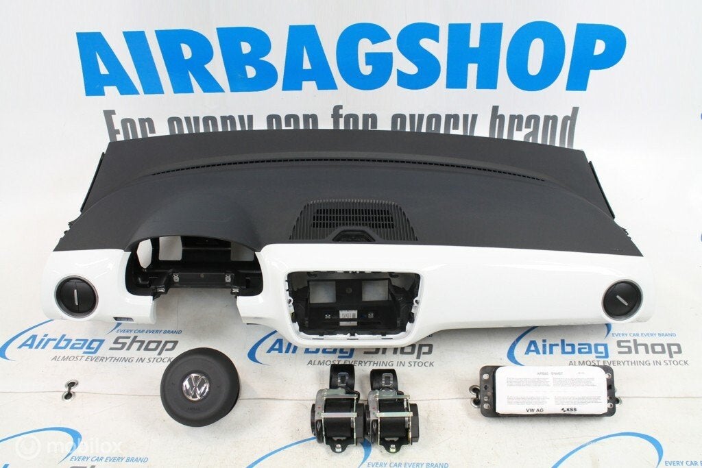 Airbag kit - Tableau de bord blanc Volkswagen Up (2012-2016)