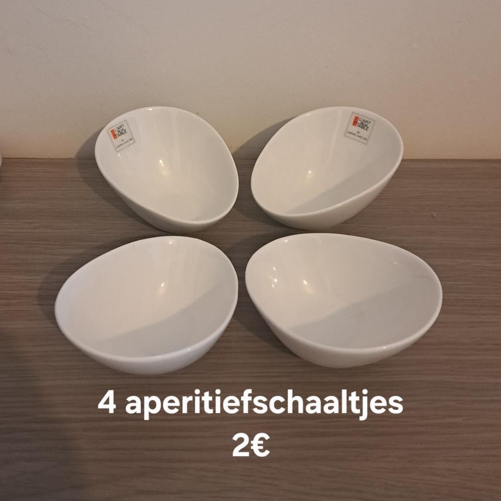 Aperitief schaaltjes, Enlèvement