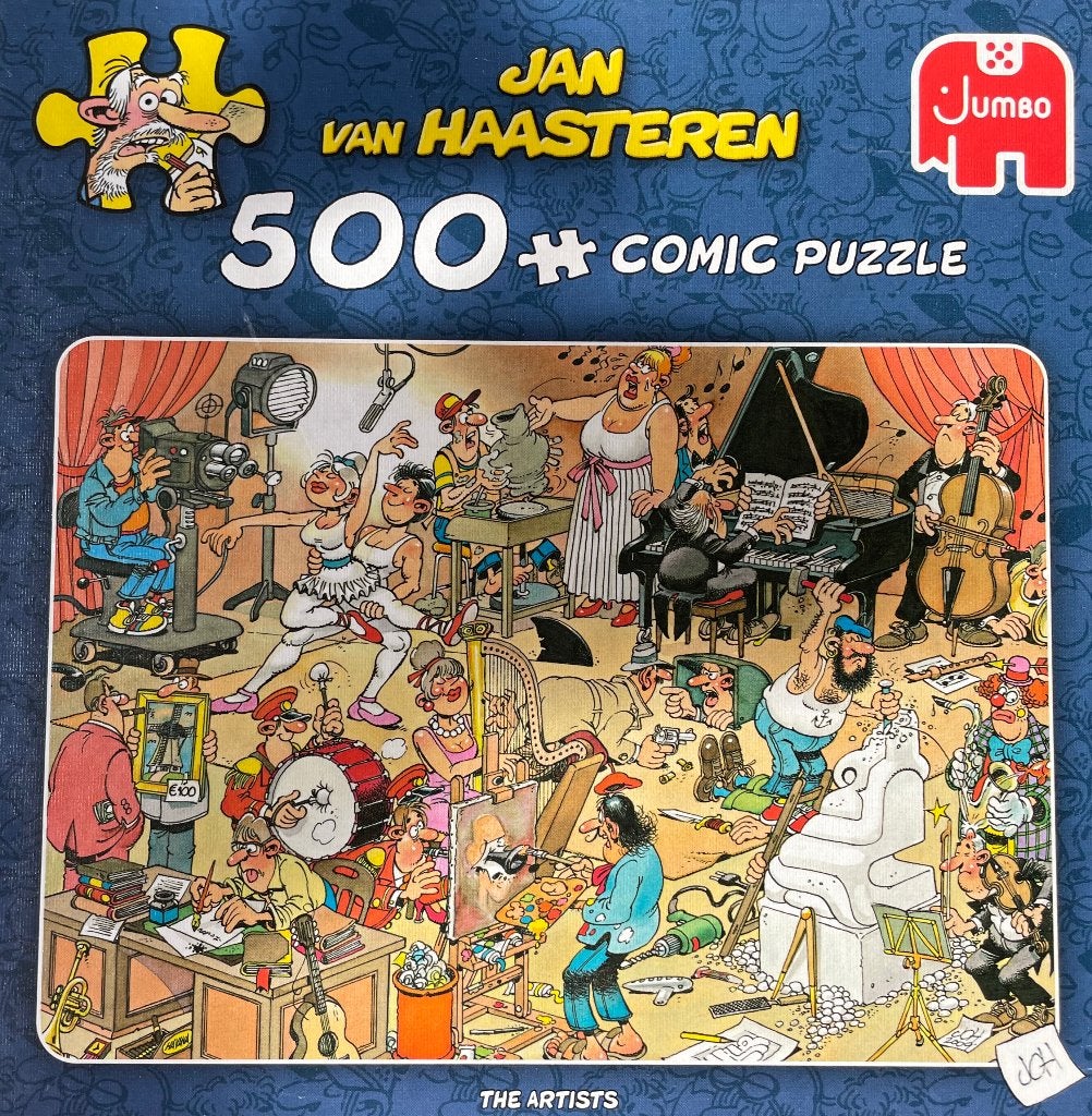 The Artists - JVH Puzzel 500 stukjes, Ophalen, Nieuw, Legpuzzel