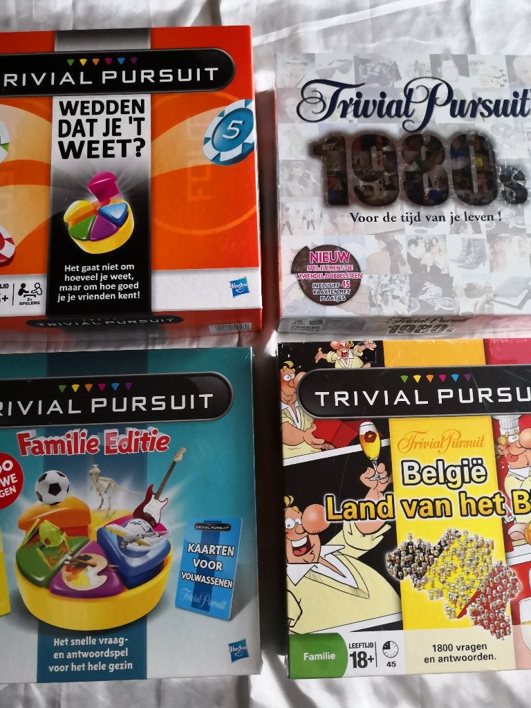 Bordspellen trivial pursuit uit te kiezen, Enlèvement