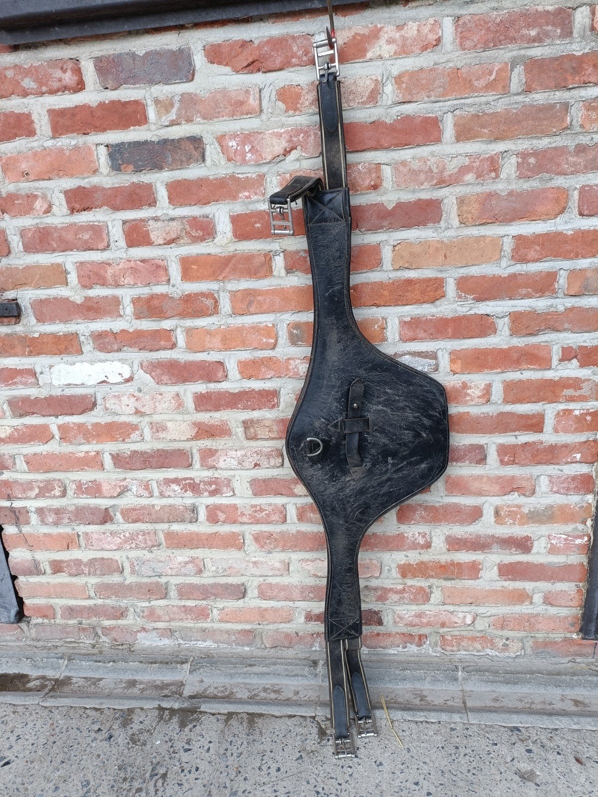 Springsingel, Dieren en Toebehoren, Paarden en Pony's | Hoofdstellen en Tuigage, Ophalen, Zwart
