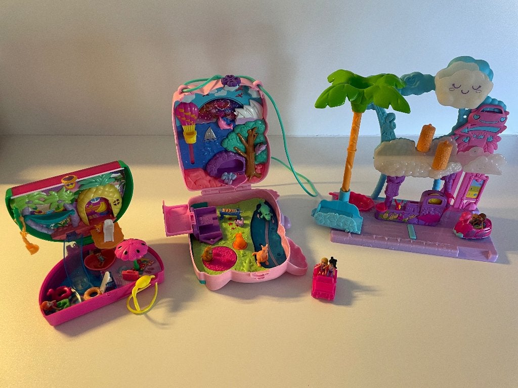 3 sets Polly pocket, Enlèvement, Comme neuf