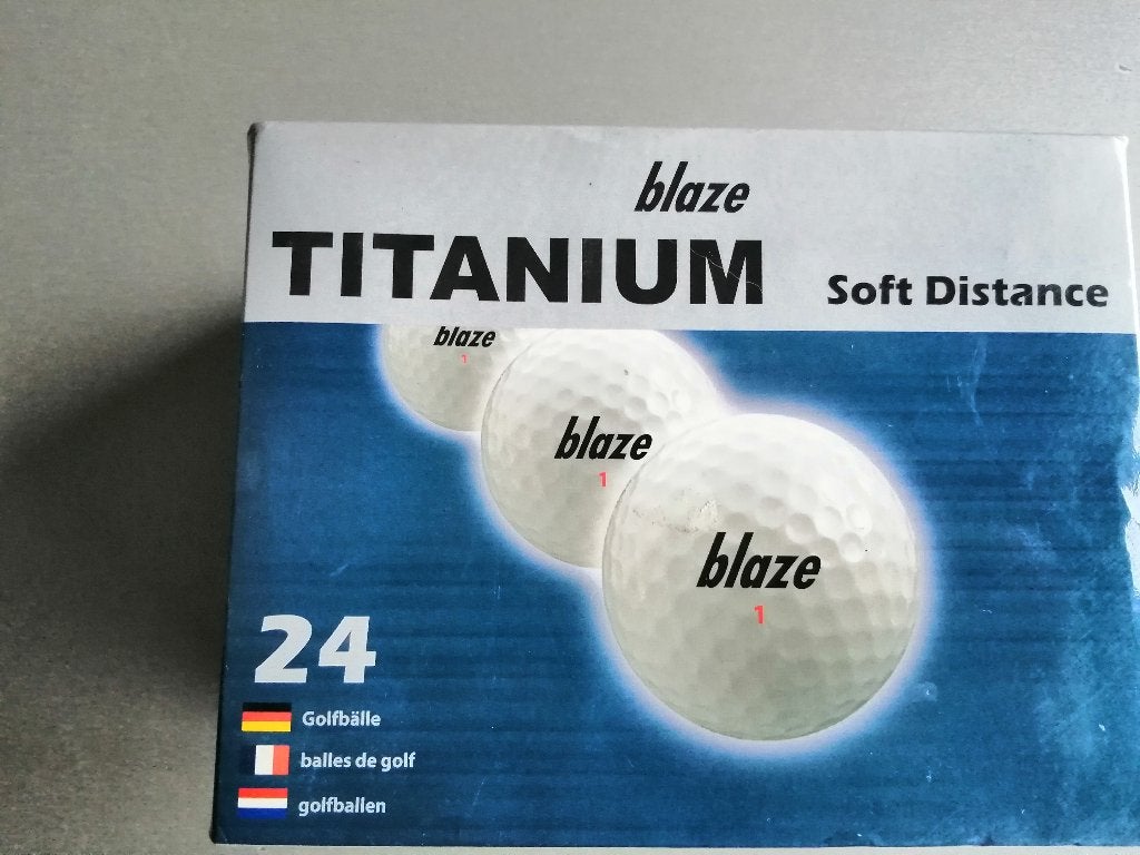 doos met 24 stuks nieuwe golfballen, Ophalen of Verzenden, Nieuw, Bal(len), Overige merken