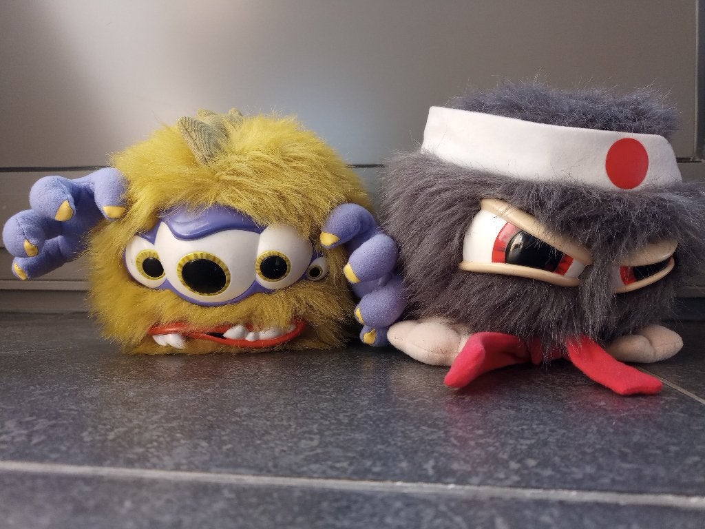 2 SMASHA-BALLZ KNUFFELS (met geluid) ALS NIEUW, Overige merken, Met geluid, Ophalen of Verzenden, Zo goed als nieuw
