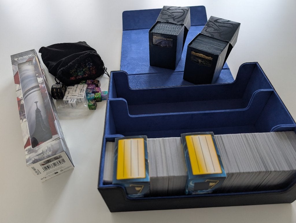 Magic The Gathering set (871 kaarten), Hobby en Vrije tijd, Ophalen of Verzenden, Zo goed als nieuw, Overige typen
