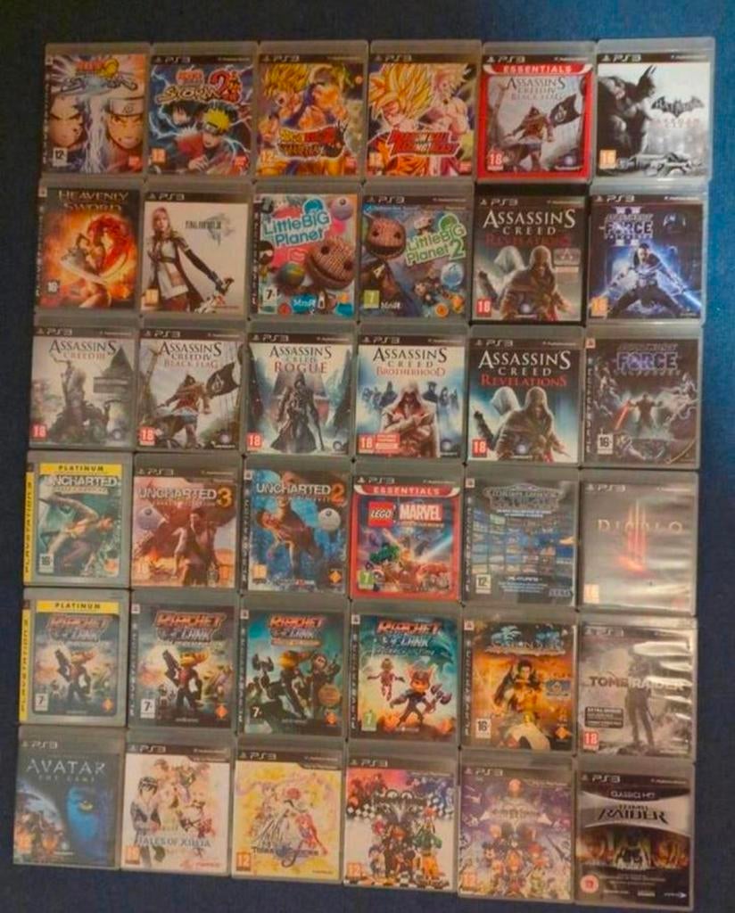 Belle collection PS3 : classiques et pour enfants, 2 joueurs, Enlèvement ou Envoi, Comme neuf, À partir de 3 ans
