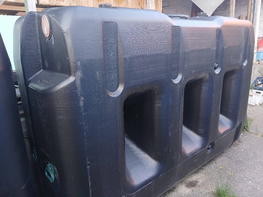 Regenwatertank 3000l  2 st, Tuin en Terras, 150 liter of meer, Ophalen, Nieuw, Kunststof