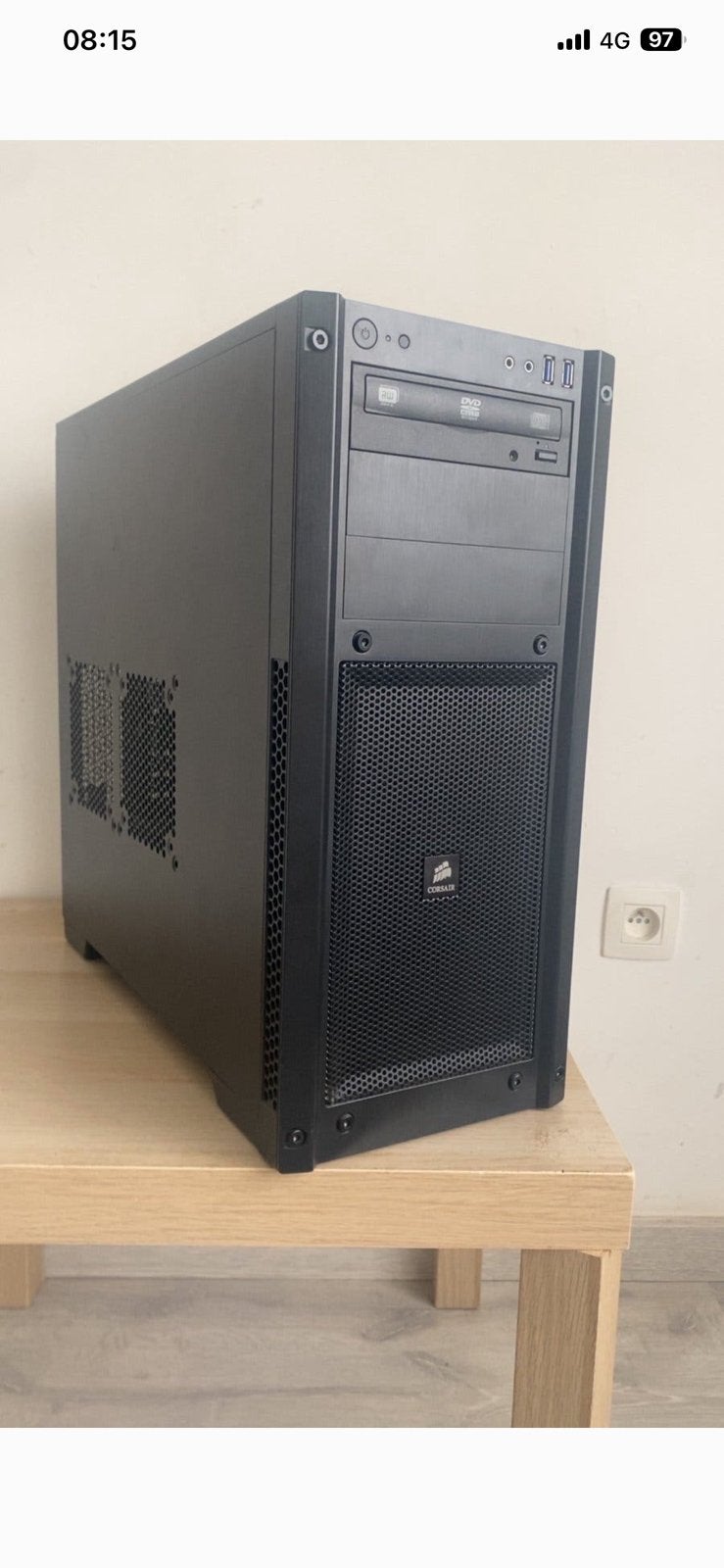 Beginnende Gamers Pc topstaat, Informatique & Logiciels, Enlèvement ou Envoi, Comme neuf, SSD
