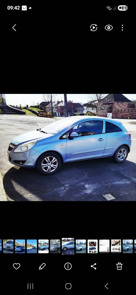 Opel corsa d, Autos, Achat, Entreprise, Boîte manuelle, Diesel