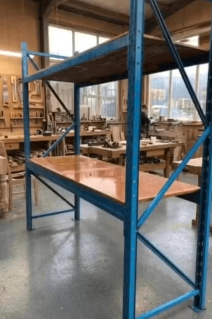 magazijnrek, Ophalen