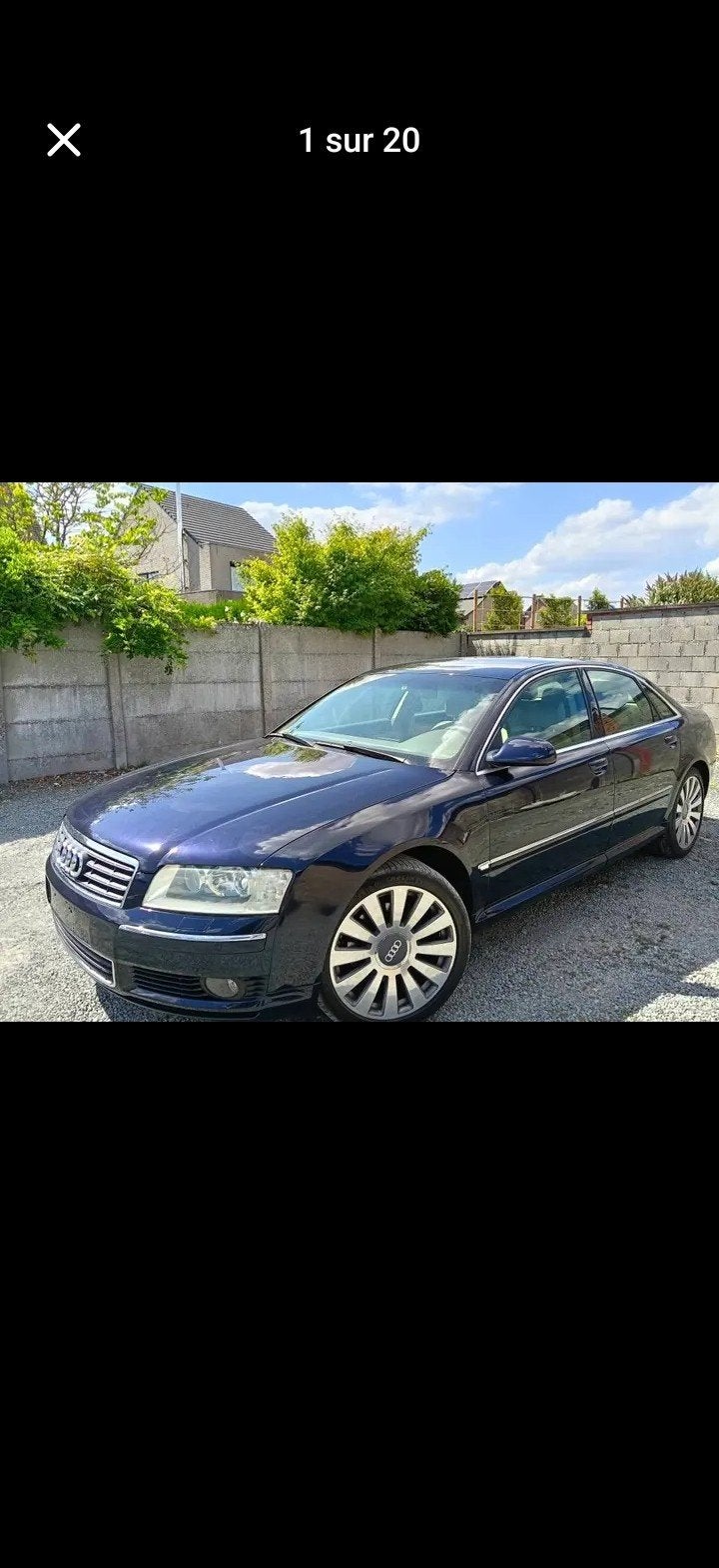 Audi A8 !!! Essence 3.0 V6!!! 3999€, Autos, Audi, Achat, Beige, Carnet d'entretien, 5 portes