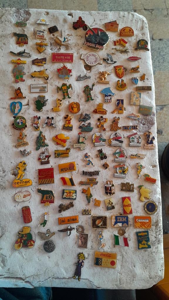 Lot pins, Verzamelen