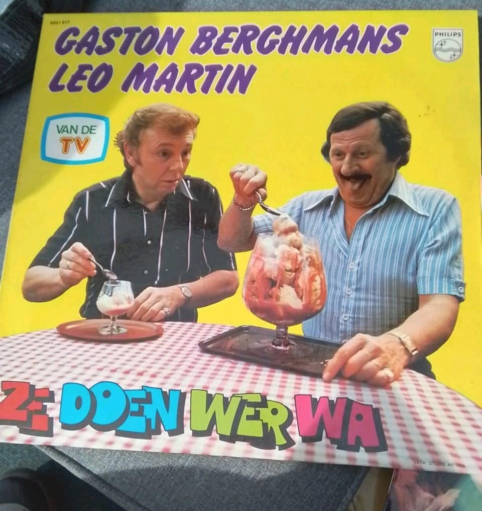 Gaston en leo sketch op vinyl, Ophalen