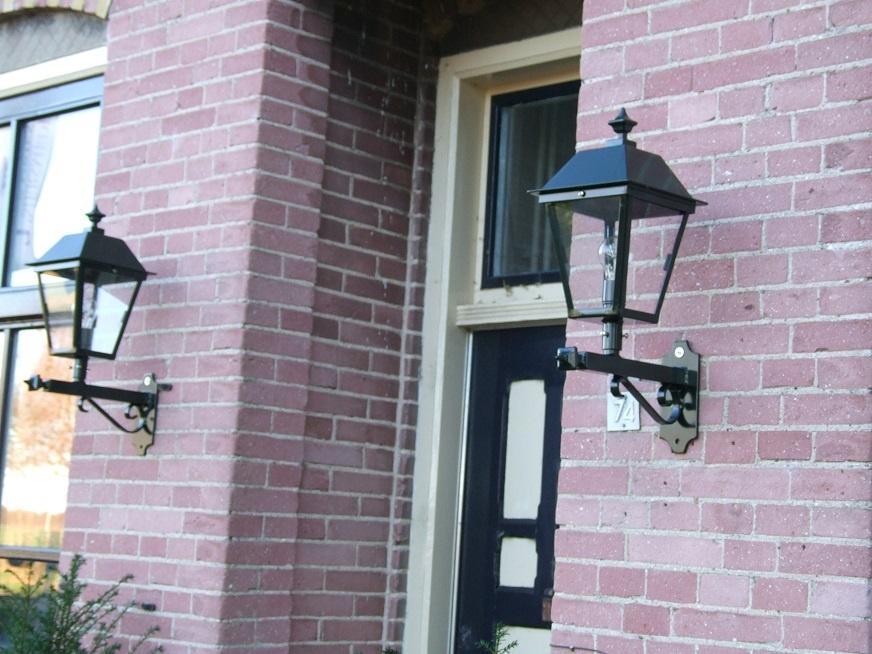 Kleine Herenhuislamp Buitenlamp, Ophalen, Staande lamp, Nieuw, Waterbestendig