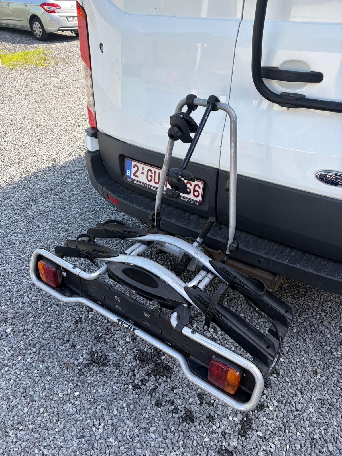 Thule fietsendrager 2 fietsen, Auto diversen, Ophalen, 2 fietsen, Zo goed als nieuw