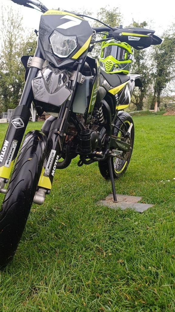 Sherco 50cc 2021 Supermoto – 7774 km – Voca uitlaat + extra’, Motos, Motos | BMW, Particulier, SuperMoto, Enlèvement
