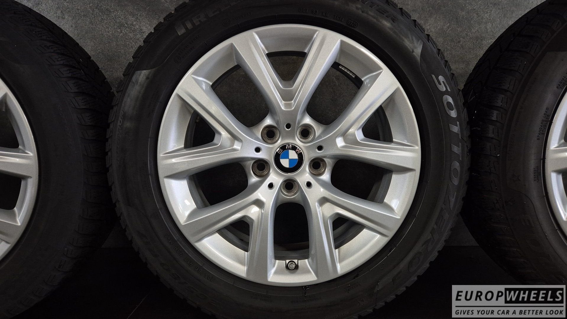 17 inch BMW velgen winterbanden X1 F48 X2 F39 Styling 574, Auto-onderdelen, Gebruikt, -, -, Banden en Velgen