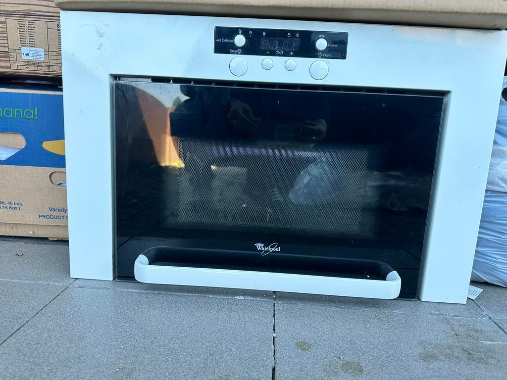 Microgolfoven Whirlpool, Ophalen, Microgolfoven, Zo goed als nieuw, Inbouw