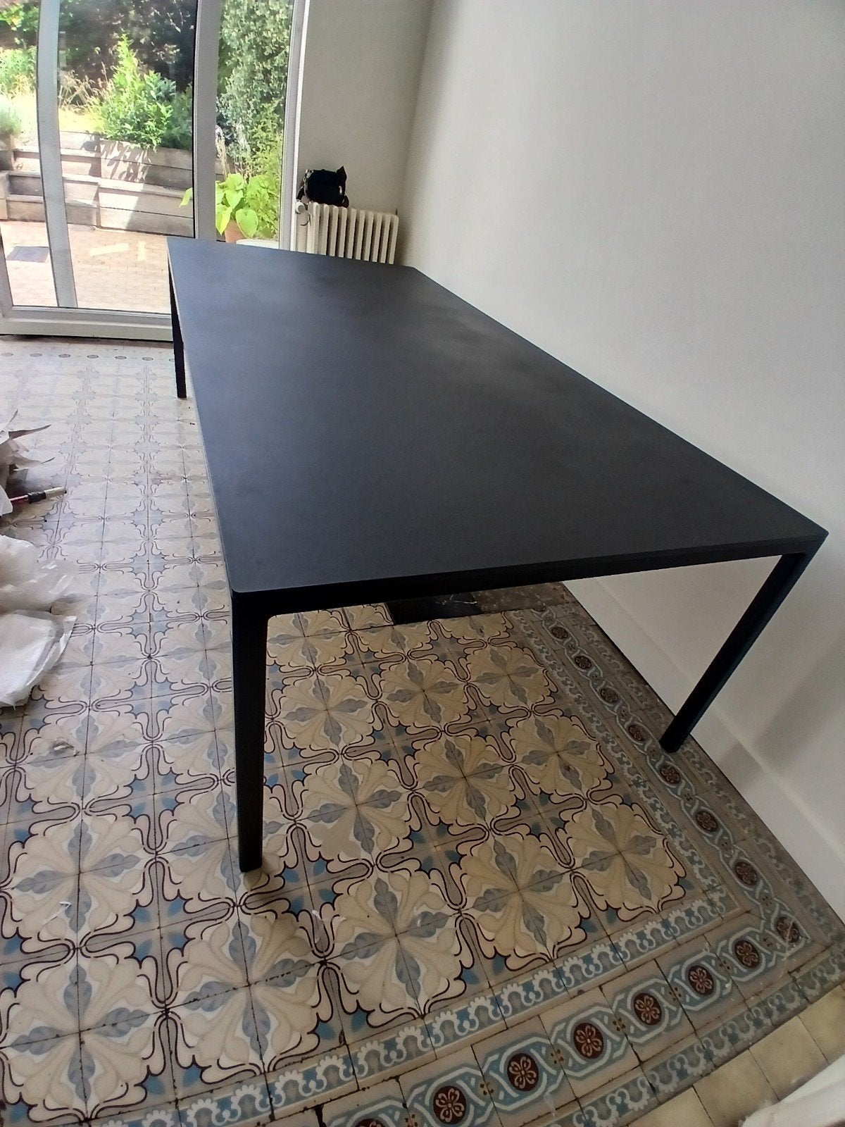 Table a manger 120 x 220 . Gris foncè, Huis en Inrichting, Tafels | Eettafels, Ophalen