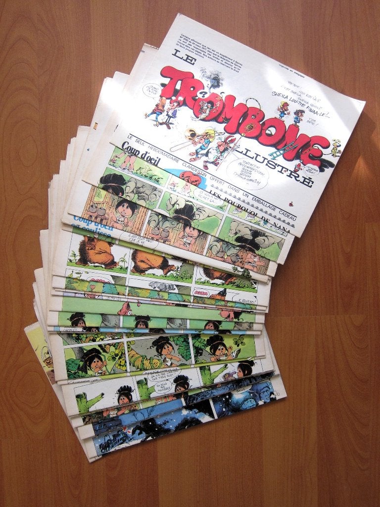 Spirou : Les 30 Trombones illustrés (1977) série complète, Plusieurs BD, Enlèvement ou Envoi, Comme neuf, Divers auteurs