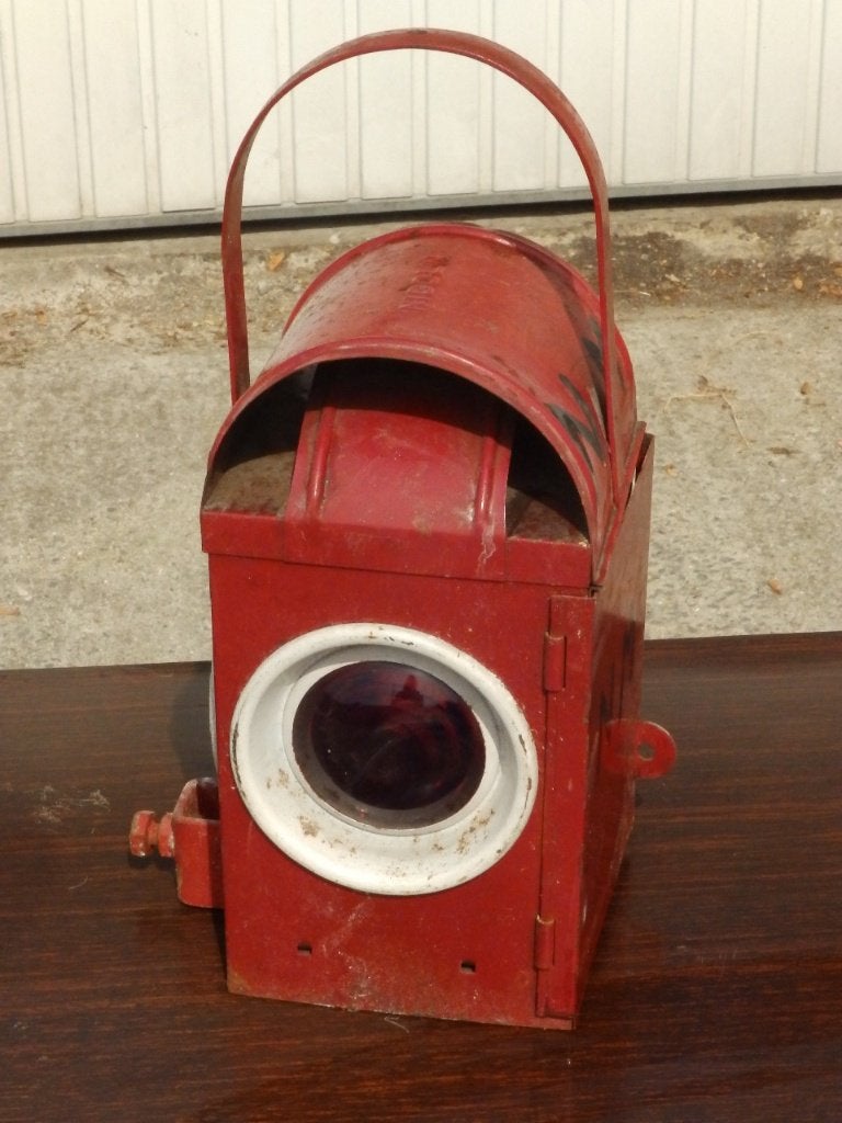 lampe de chemin de fer au carbure NICOLN, Enlèvement ou Envoi, Utilisé, Train, Autres types