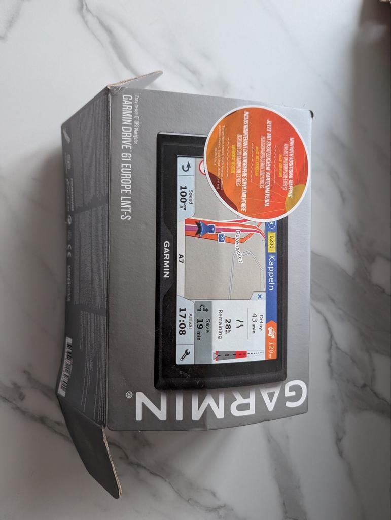 Garmin drive 61 europe LMT-S gps te koop, Ophalen, Gebruikt