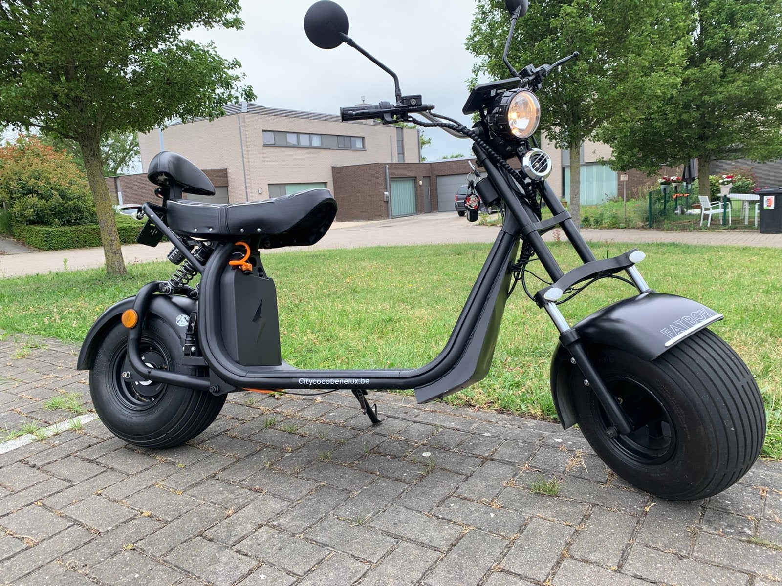 Scooter-Fatboy klasse B., Fietsen en Brommers, Ophalen, Gebruikt, Elektrisch, Klasse B (45 km/u)