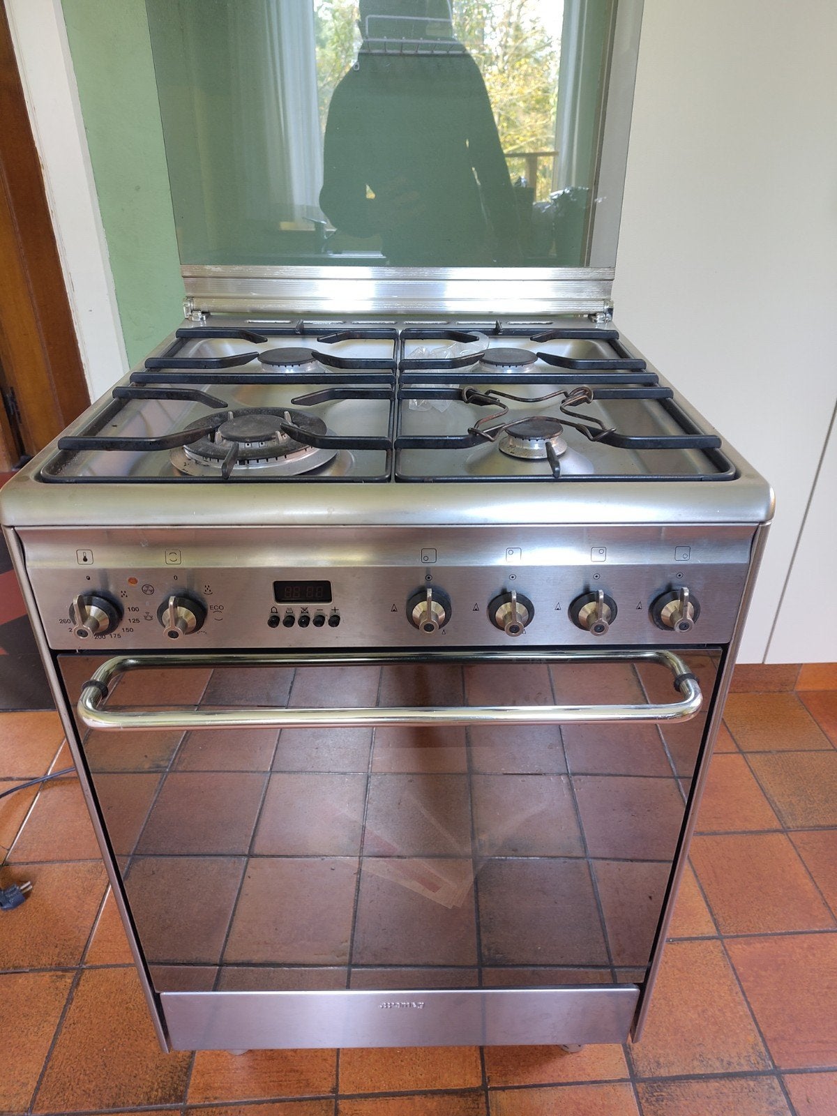 Smeg gasfornuis met elektrische oven, Elektronische apparatuur, Ophalen