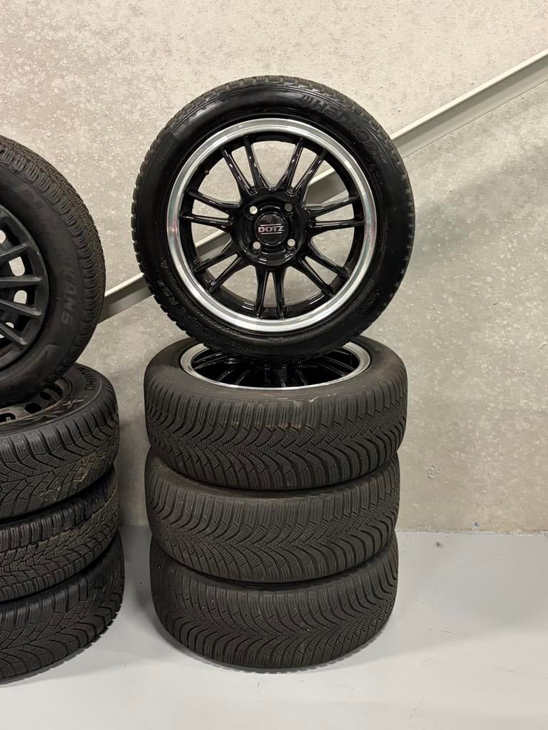 Dotz lichtmetalen velgen in nieuwstaat 15 inch 4X100, Ophalen, 15 inch, Banden en Velgen, Nieuw