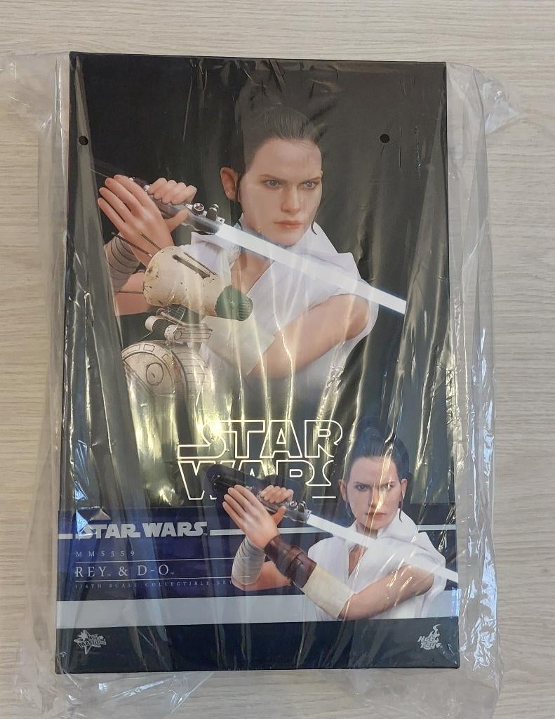 Hot toys star wars rey and d-o, Ophalen of Verzenden, Nieuw
