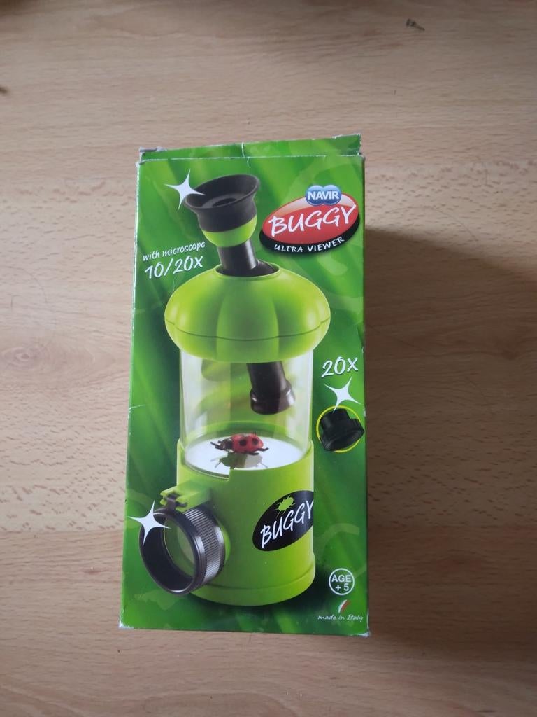 Boîte microscope Buggy insecte Navir. A partir de 5ans., Ophalen, Zo goed als nieuw