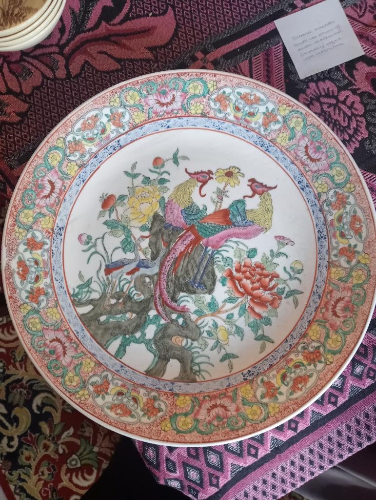 Chinese schaal, Ophalen