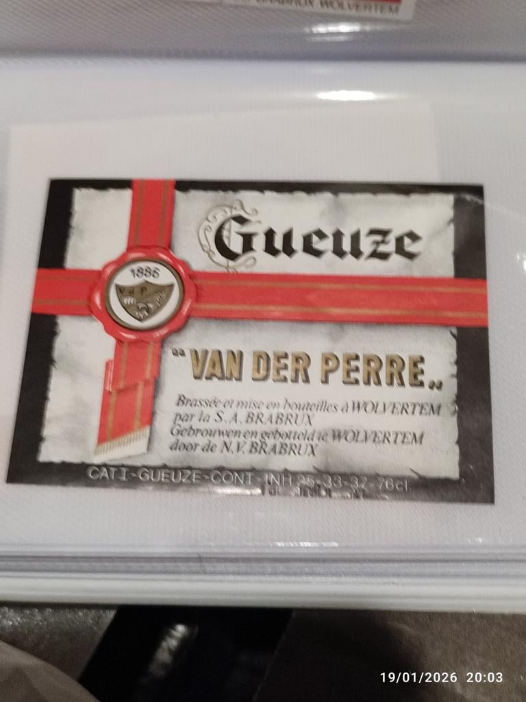Diverses étiquettes à bière ., Enlèvement ou Envoi, Comme neuf, Panneau, Plaque ou Plaquette publicitaire, Autres marques