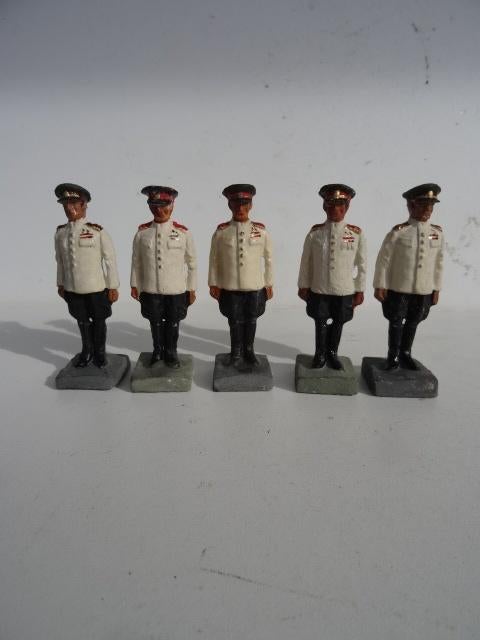 5 voormalige DURSO-soldaten - WO2 - Maarschalk ZHUKOV, Verzamelen, Ophalen of Verzenden