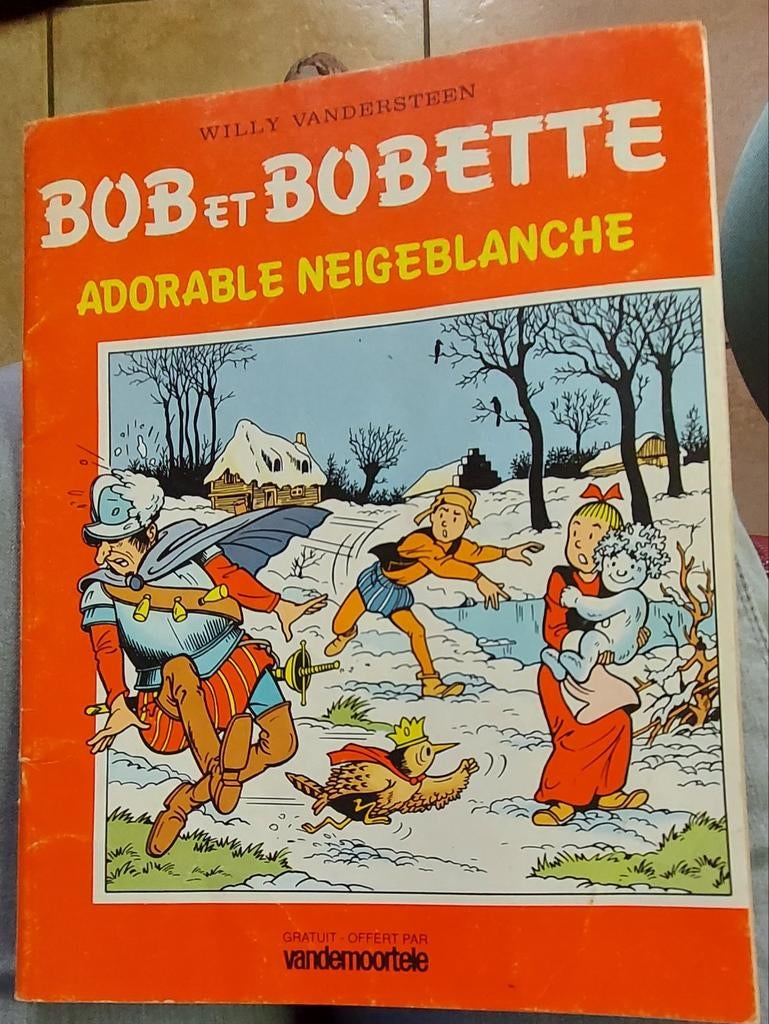 Bob et BOBETTE adorable neige blanche, Ophalen of Verzenden