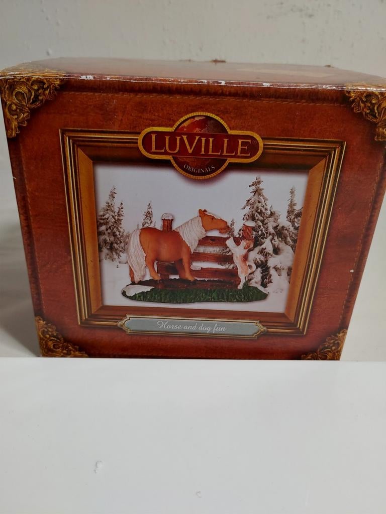 Luville Collection - Prachtig paard en hond, Ophalen of Verzenden, Zo goed als nieuw