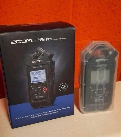 Zoom H4N pro Neuf, Musique & Instruments, Enlèvement ou Envoi, Neuf, Moins de 5 canaux, Entrée micro