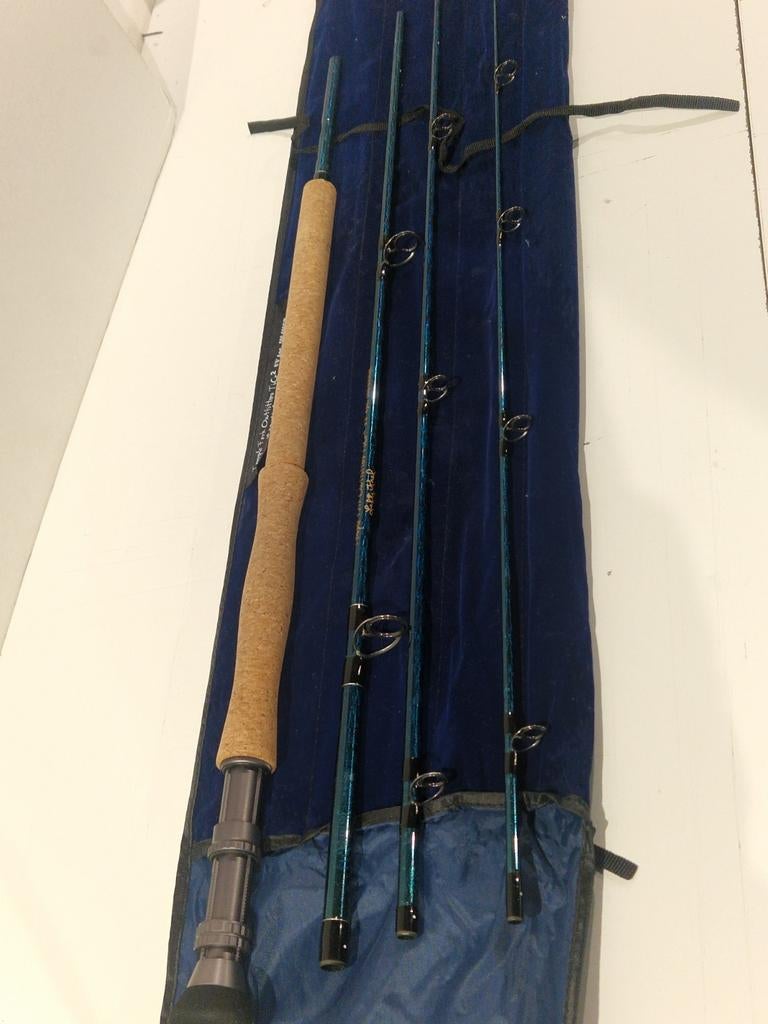 Tfo temple fork outfitters Ticr2 8'6ft 500-600 gr., Ophalen of Verzenden, Zo goed als nieuw