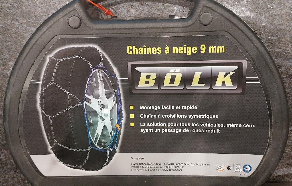 Chaînes à neige NEUVES, Enlèvement ou Envoi, Neuf