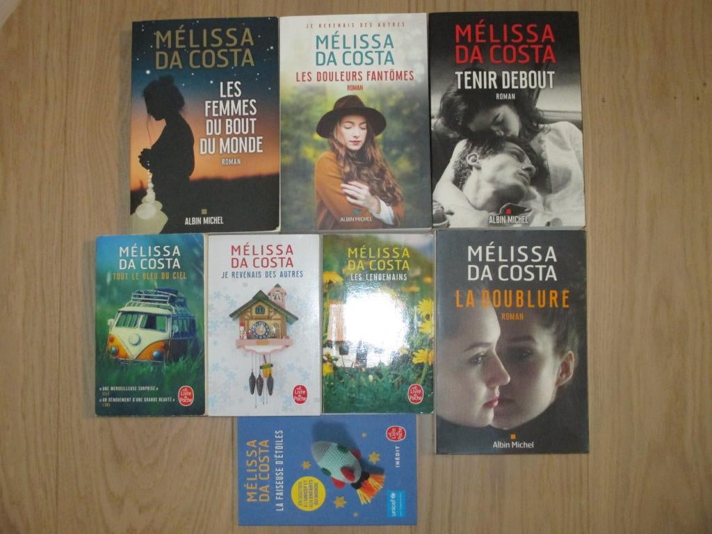 collection de livres Mélissa Da Costa, Enlèvement, Comme neuf