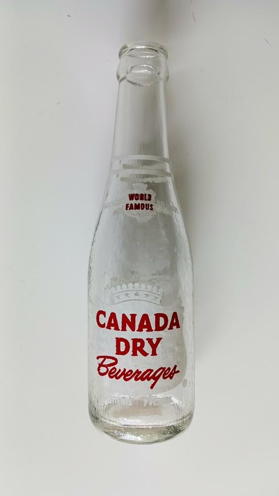 Flesje CANADA DRY begin jaren 50 Hawaii, Ophalen of Verzenden, Zo goed als nieuw
