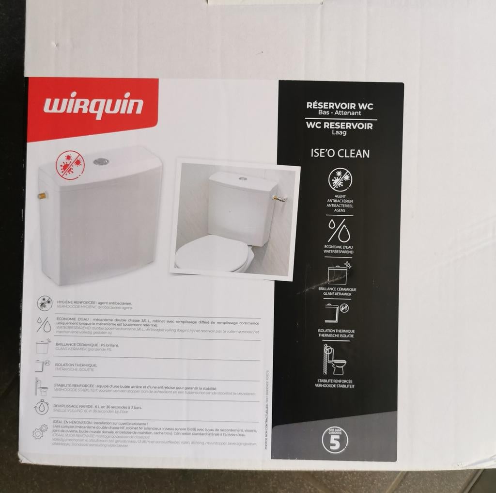 WC-bak met binnenwerk – NIEUW(Universele), Bricolage & Construction, Sanitaire, Enlèvement