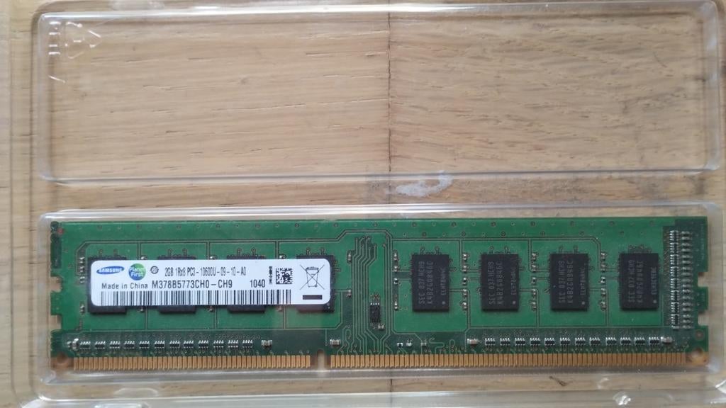 1 x Samsung RAM 2GB, Ophalen, DDR3, Zo goed als nieuw, Desktop