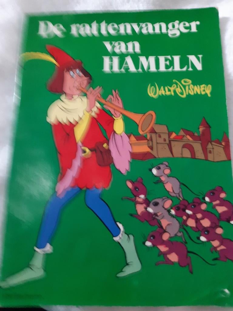 Boekje: De rattenvanger  van HAMELN, Ophalen of Verzenden, Gelezen, Disney, Sprookjes