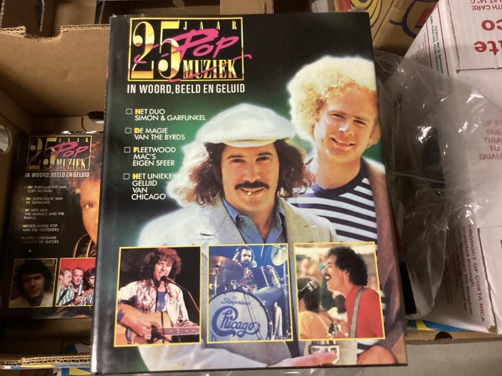 3 boeken 25 jaar popmuziek, Boeken, Ophalen of Verzenden