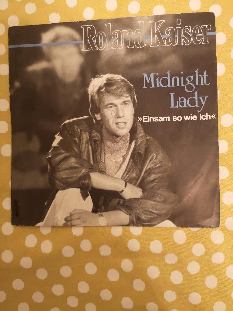 Roland Kaiser midnicht lady (bpost gratuit), Enlèvement ou Envoi, Utilisé, Pop